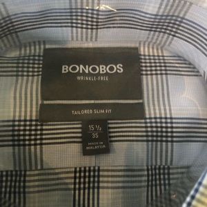 NWT Bonobos dress shirt